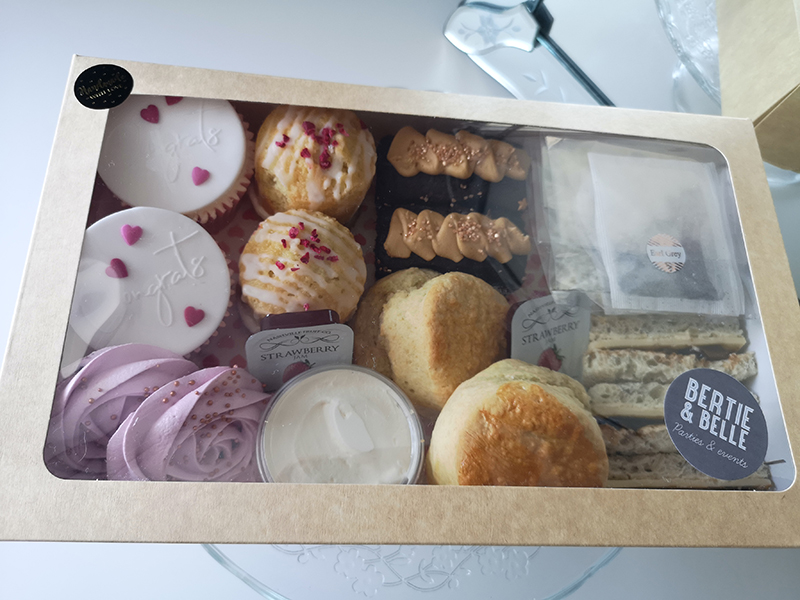 Congratulations Box - Afternoon Tea Delivery Solihull